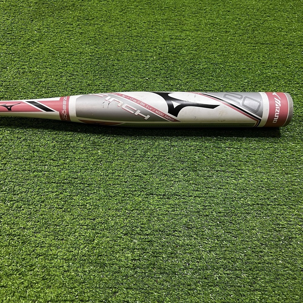 Mizuno Finch 340533 MZ 30"/17 Oz. Fast-pitch Softball bat Alloy CRBN Mauve Pink